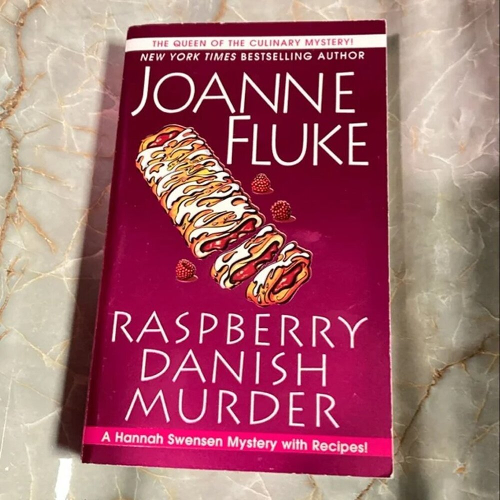 Raspberry Danish Murder by J. Fluke (cozy mystery)